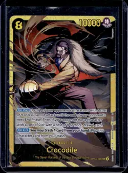2026 One Piece Azure Sea's Seven Crocodile #OP14-120 - Image 1