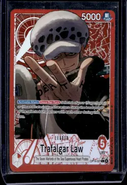 2026 One Piece Azure Sea's Seven Trafalgar Law #OP14-001 - Image 1