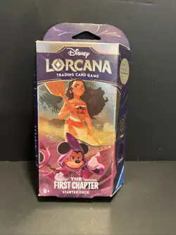 Disney Lorcana TCG The First Chapter Starter Deck Amber & Amethyst Sealed New - Image 1