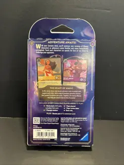 Disney Lorcana TCG The First Chapter Starter Deck Amber & Amethyst Sealed New - Image 2