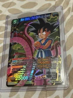 Son Goku the Path to Power EB1-51 SR Foil Dragon Ball Super Card Game | NM - Image 1
