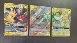 Pokemon Tag team GX 3 Card Lot - Pika & Zek/Venu & Sniv/Marsh & Machamp - EX/LP - Image 2