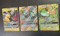 Pokemon Tag team GX 3 Card Lot - Pika & Zek/Venu & Sniv/Marsh & Machamp - EX/LP - Image 3