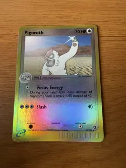 Vigoroth Reverse Holo 52/100 EX Sandstorm 2003 Pokemon Card TCG - Image 1