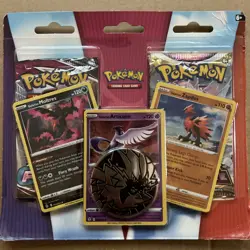Pokemon Trading Card Game Evolving Skies Zapdos Moltres Articuno 2 Booster Packs 820650851438 - Image 1