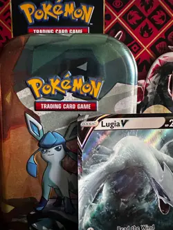 Pokemon TCG Lugia V Basic Holo Rare Card Silver Tempest 138/195 - Image 2