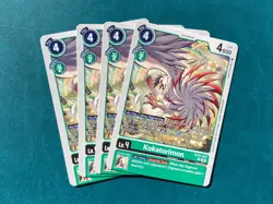 Kokatorimon BT24-047 Playset Time Stranger Digimon Card Game x4 - Image 1