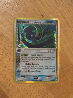 Pokemon Rayquaza Holon Phantoms 16/110 Holo Rare Delta Species 80 HP Card - Image 1