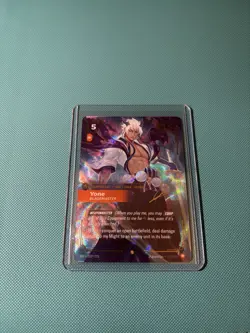 Yone SFD 233*/221 League of Legends - Riftbound TCG Card English ON signature NM - Image 2