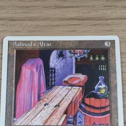 Ashnod's Altar - Chronicles - MTG Magic the Gathering - Artifact - 1995 - Image 2