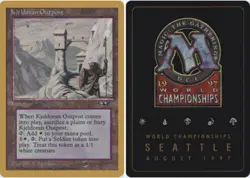 Kjeldoran Outpost - Sideboard - Janosch Kuhn - 1997 ~ Moderately Played World Ch - Image 1