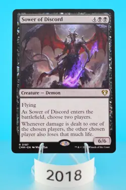 MTG Sower of Discord Commander Masters Regular #187 - Image 1