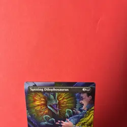 Spitting Dilophosaurus Non-Foil Borderless Universes Beyond: Jurassic World - Image 3