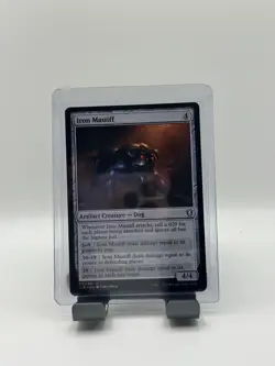 MTG, Iron Mastiff $3 ORDER MIN 317 Battle for Baldur's Gate Regular - Image 1