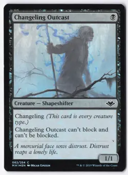 Changeling Outcast Foil C Modern Horizons 82 LP - Image 1