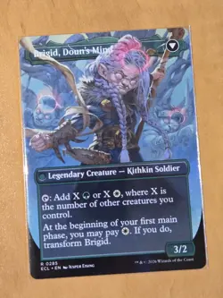 MTG Lorwyn Eclipsed ECL 285 Brigid, Clachan's Heart - Borderless Rare Non-Foil - Image 2