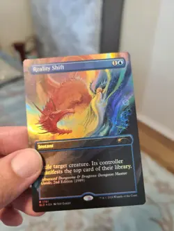 Reality Shift FOIL Secret Lair Dungeons & Dragons An Exhibition of Adventure MTG - Image 1