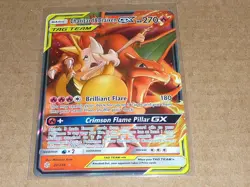 2019 Pokemon SUN MOON CHARIZARD BRAIXEN TAG TEAM COSMIC ECLIPSE 22/236 O1602 - Image 1
