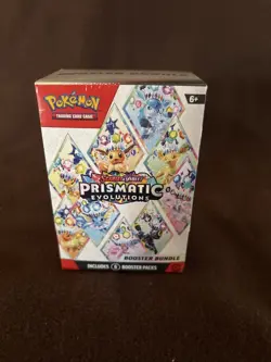Pokemon TCG: S&V Prismatic Evolutions Factory Sealed Booster Bundle Box - Image 1