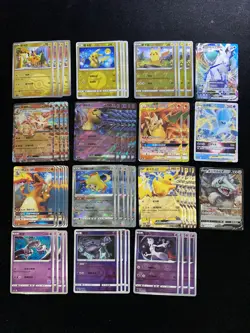 2025 Pokemon TCG S-Chinese Mewtwo Pikachu Jirachi Charizard RRR Holo Lot*54 AM11 - Image 1