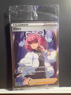 Pokemon - [SEALED] Klara Black Star Promo SWSH302 - Image 1