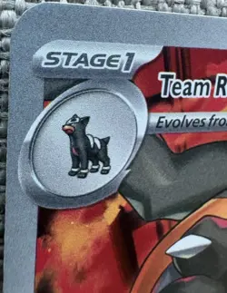Pokemon Team Rockets Houndoom IR 191/182 Scarlet and Violet: Destined Rivals - Image 4