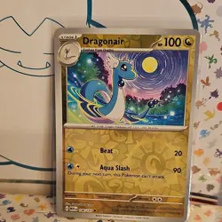 Pokemon Dragonair 148/165 Reverse Holo Scarlet & Violet 151 HP 100 - Image 1