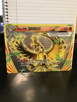 Ho-Oh BREAK XY154 Jumbo Pokemon Black Star Promo Holo - Image 1