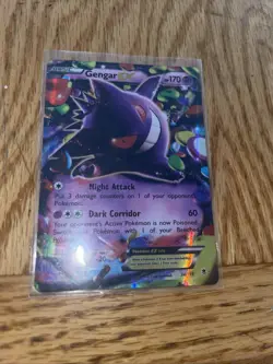 Pokemon Gengar EX Ultra Rare Holo 34/119 XY - Phantom Forces 170 HP - Image 1