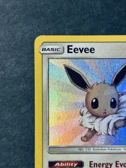 Pokemon Eevee TCG SV41/SV94 Hidden Fates Shiny Vault Holo Rare NM Condition - Image 4