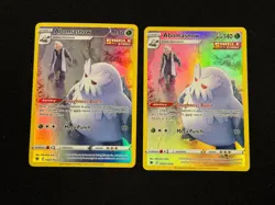 x2 Pokemon TCG Abomasnow TG01/TG30 Holo Astral Radiance Trainer Gallery NM - Image 1