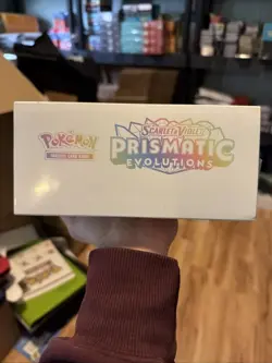 Prismatic Evolutions Pokemon Center Elite Trainer Box PC ETB New & Sealed - Image 5