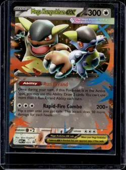 2025 Pokemon MEP Black Star Promos Mega Kangaskhan ex #025 - Image 1