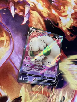 Pokemon TCG Whimsicott V Sword & Shield: Brilliant Stars 160/172 Holo Ultra Rare - Image 3
