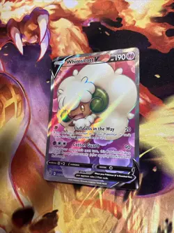 Pokemon TCG Whimsicott V Sword & Shield: Brilliant Stars 160/172 Holo Ultra Rare - Image 4