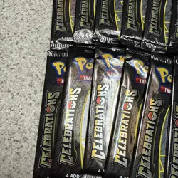 Pokemon Celebrations 25th Anniversary Booster Pack - Lot of 12 packs - Image 2