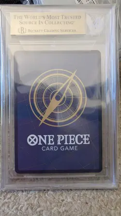 BGS 10 Ms. All Sunday Nico Robin One Piece OP04-064 Pristine Beckett Graded Foil - Image 2