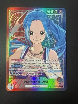 One Piece EB03-001 Nefeltari Vivi (L) Leader Alt Art Heroines Edition Alternate - Image 1