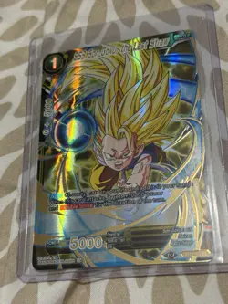 Dragonball Super Card Game SS3 Son Goku, the Last Straw SD10-02 ST Gold Foil US - Image 1