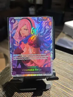 One Piece Card Vinsmoke Reiju OP06-069 SR Wings of the Captain English NM/M - Image 1