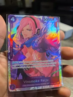 One Piece Card Vinsmoke Reiju OP06-069 SR Wings of the Captain English NM/M - Image 3