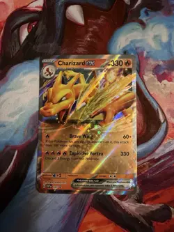 Charizard ex 161 Sv: Scarlet & Violet Promo Card Holo NM - Image 1