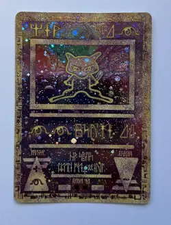 Ancient Mew Cosmos foil version Promo Card Pokemon rare International Movie 2000 - Image 1