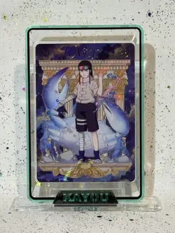 Neji Hyuga NRZ07-MR-005L4 Official Naruto Kayou Trading Card NM Tier 4 Wave 7 - Image 1
