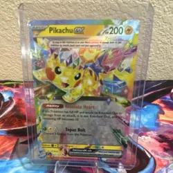 Pokemon Pikachu EX 057/191 Holo Basic 200HP Electric Pokemon TCG Card Stock EN - Image 1