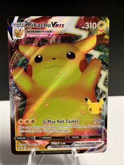 Pikachu VMAX SWSH062 SWSH: Sword & Shield Promo Cards Holo - Image 1