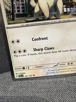 Vigoroth (Cosmos Holo) 161/193 Miscellaneous Cards & Products Holo - Image 5