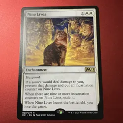 Nine Lives - Core Set 2021 - Magic the Gathering - MTG M/NM - Image 1