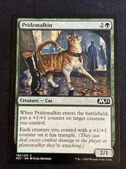 1x Pridemalkin (196) Core Set 2021 M21 LP MTG Magic the Gathering x1 MKE - Image 1