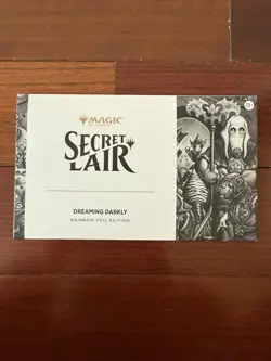 MTG Magic the Gathering Secret Lair Dreaming Darkly Rainbow Foil​ Edition - New - Image 1